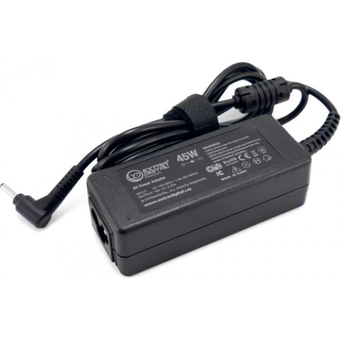 Блок питания к ноутбуку Extradigital Acer 19V, 2.37A, 45W (3.0x1.1) (PSA3875) изображение 2