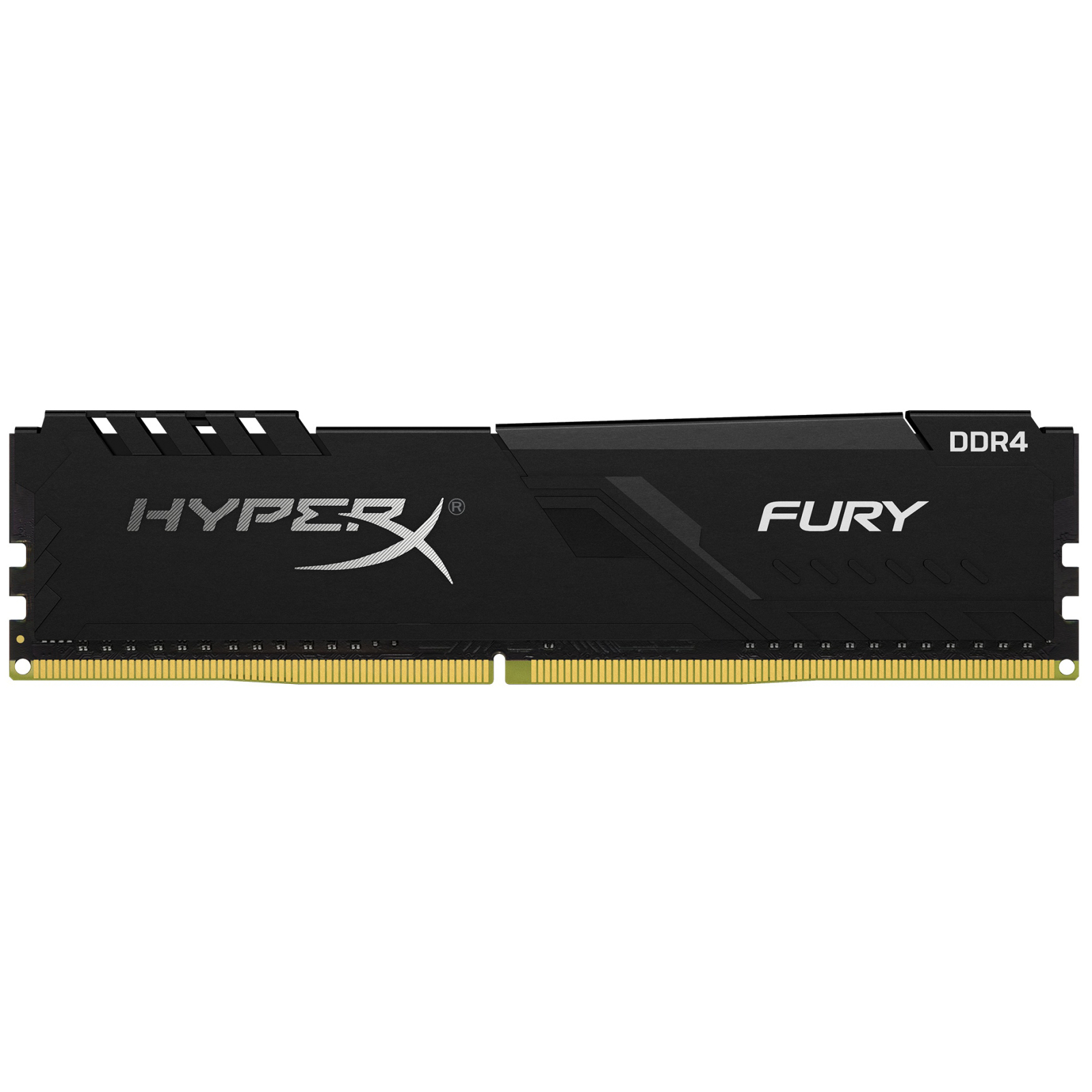 Модуль пам'яті для комп'ютера DDR4 16GB 3600 MHz HyperX Fury Black Kingston Fury (ex.HyperX) (HX436C17FB3/16)