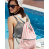 Рюкзак туристический Xiaomi RunMi 90 Points Lightweight Urban Drawstring Backpack Pink (6972125146175) изображение 3