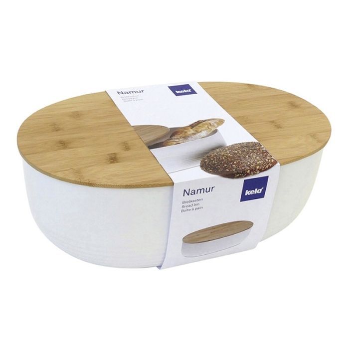 Хлібниця Kela Namur Beige 37,5х23х14 см (12061) зображення 4