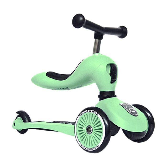 Самокат Scoot&Ride Highwaykick-1 Сіро-зелений (SR-160629-FOREST)