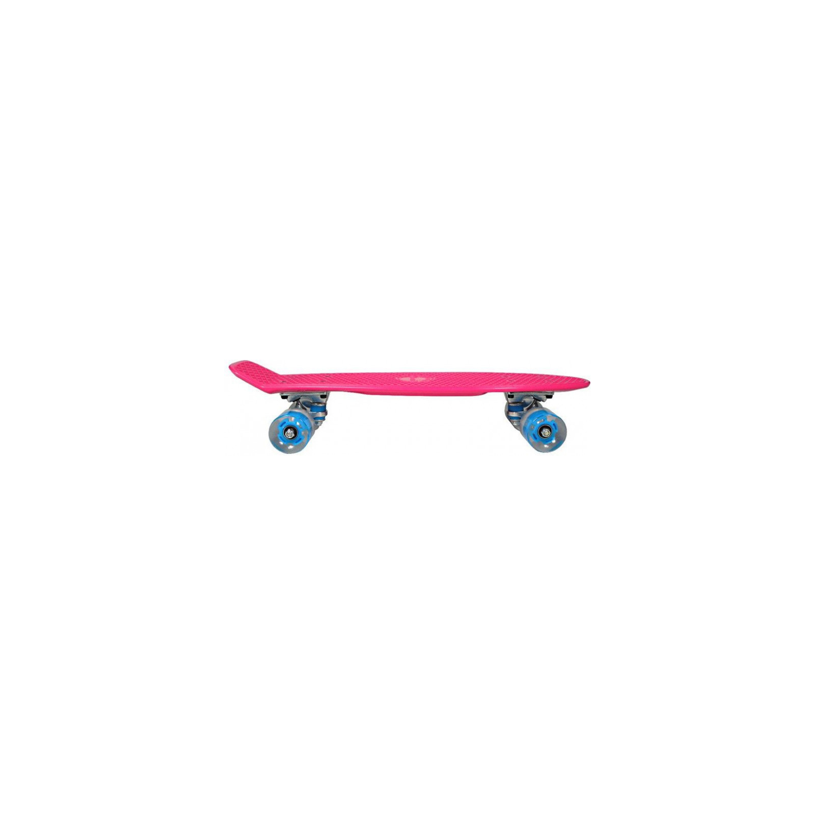 Скейтборд дитячий Awaii SK8 Vintage 22.5со зі світними колесами рожевий (SKAWVINLI-000E0) зображення 4