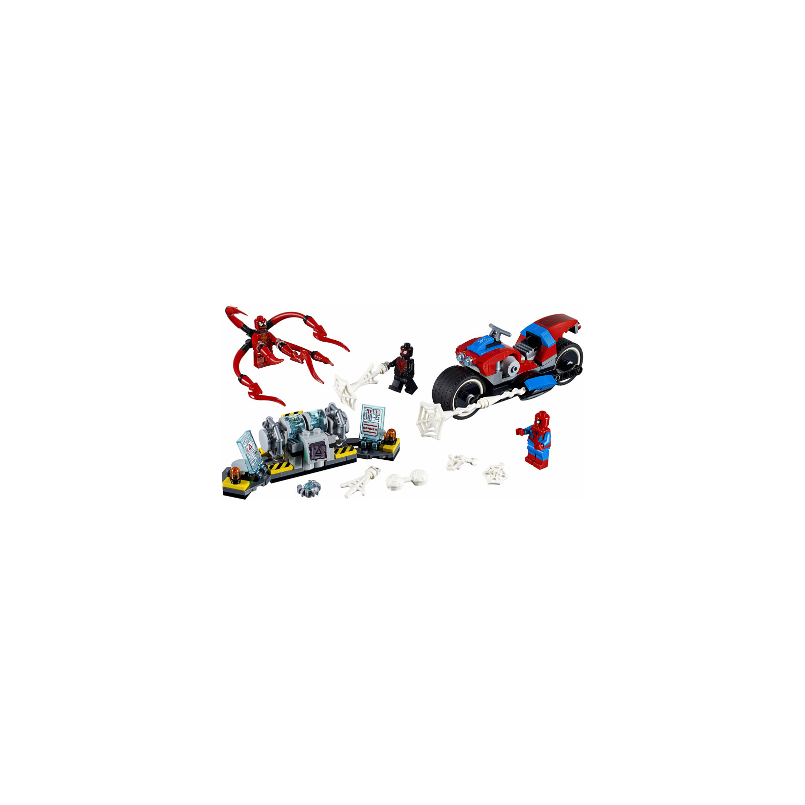 Конструктор LEGO Super Heroes Порятунок на мотоциклі з Людиною-Павуком (76113) зображення 2
