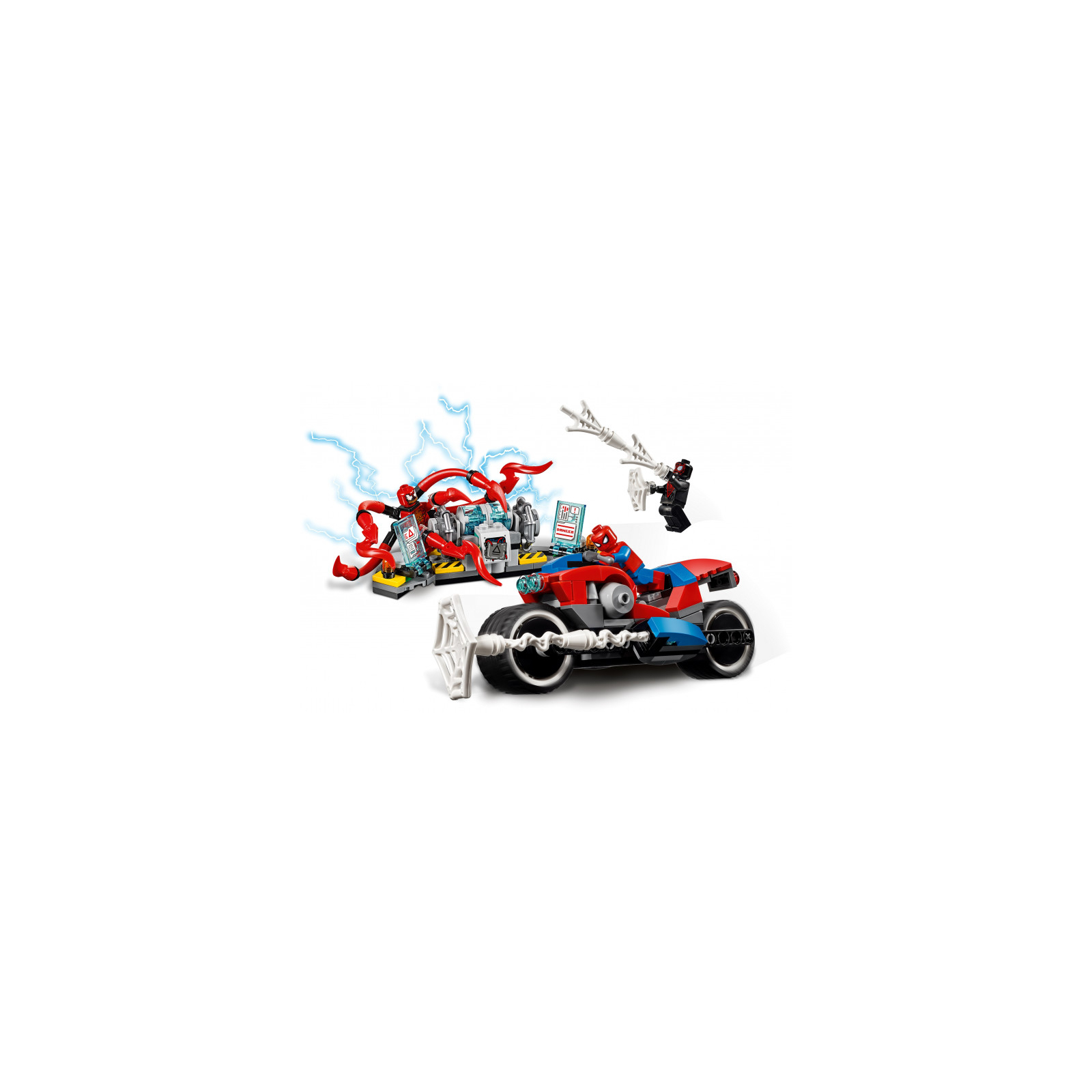 Конструктор LEGO Super Heroes Порятунок на мотоциклі з Людиною-Павуком (76113) зображення 4