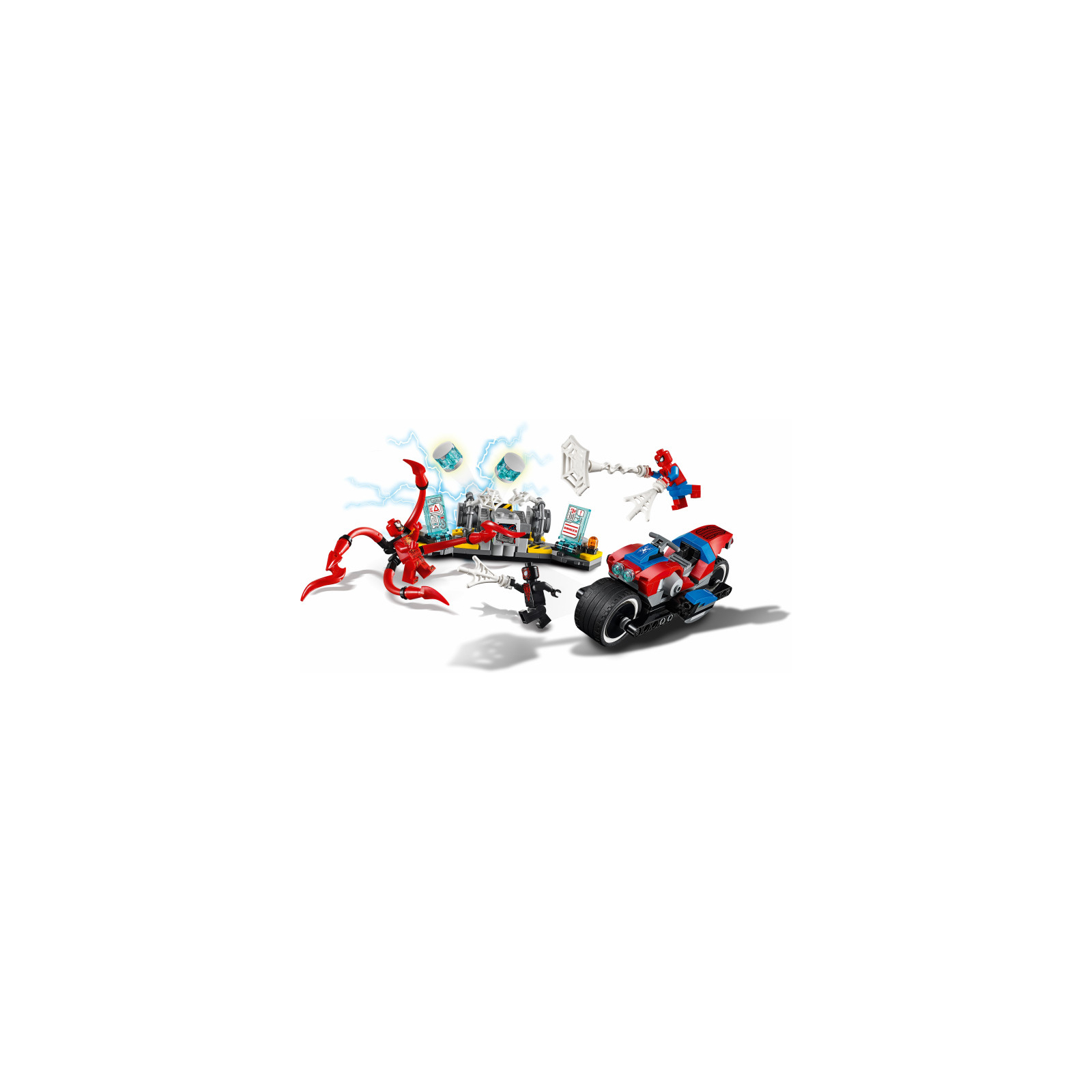 Конструктор LEGO Super Heroes Marvel Comics Спасательная операция на мотоцикл (76113) изображение 5