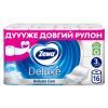 Туалетная бумага Zewa Deluxe белая 3 слоя 16 рулонов (7322540313321)