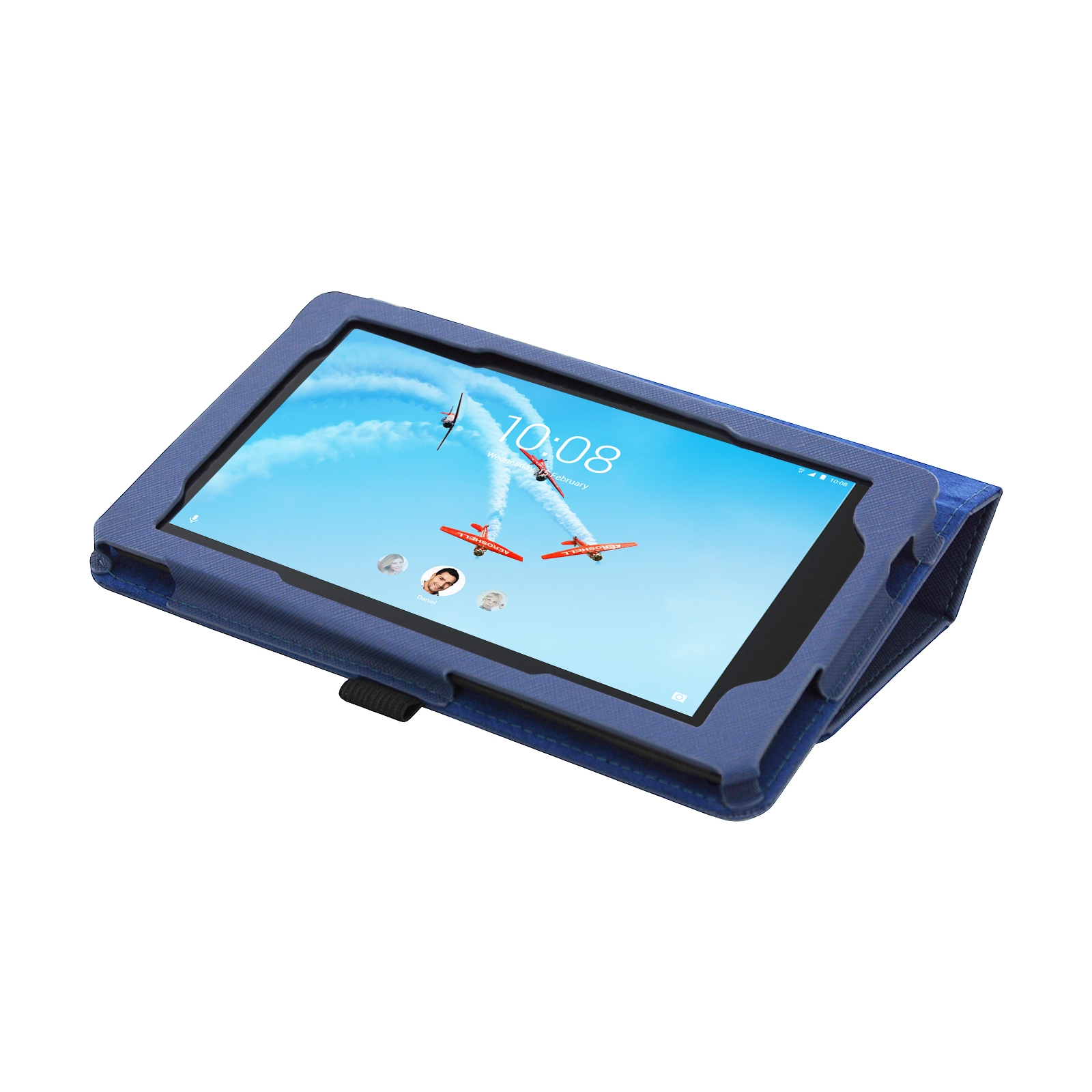 Чехол для планшета BeCover Slimbook для Lenovo Tab E7 TB-7104 Deep Blue (703659) изображение 3