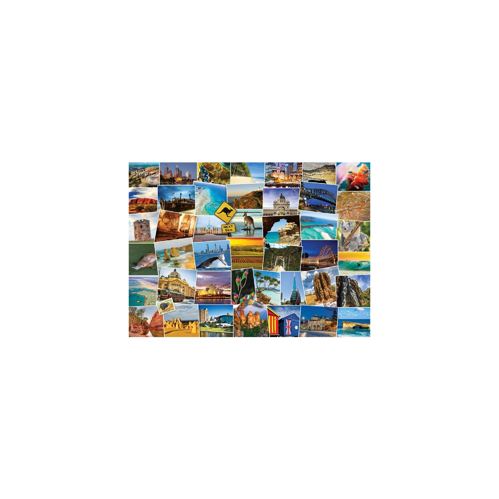 Пазл Eurographics Дорогами Австралии, 1000 элементов (6000-0753) изображение 2