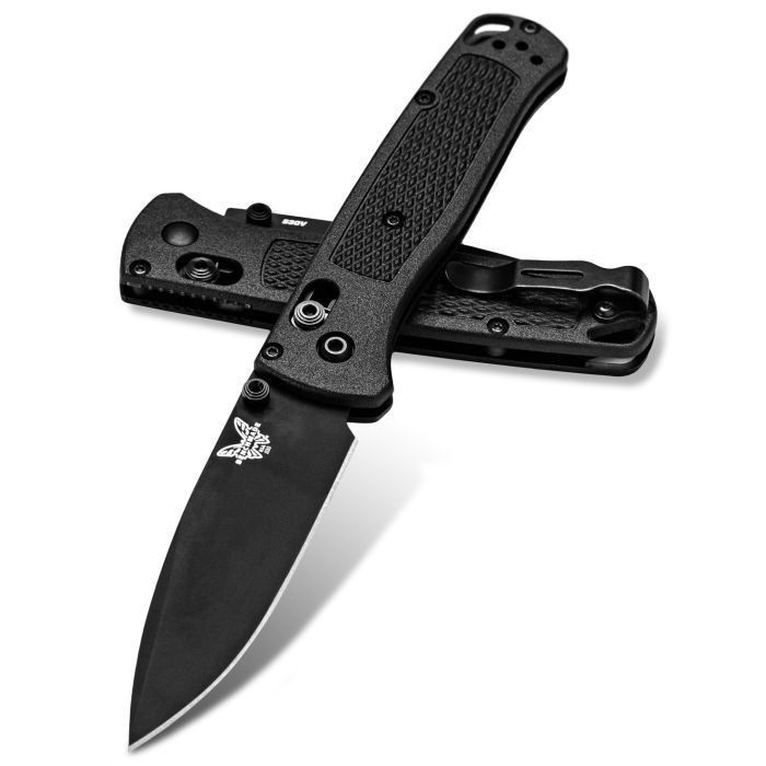 Нож Benchmade Bugout Black Blade, Black CF-Elite Handle (535BK-2) изображение 3