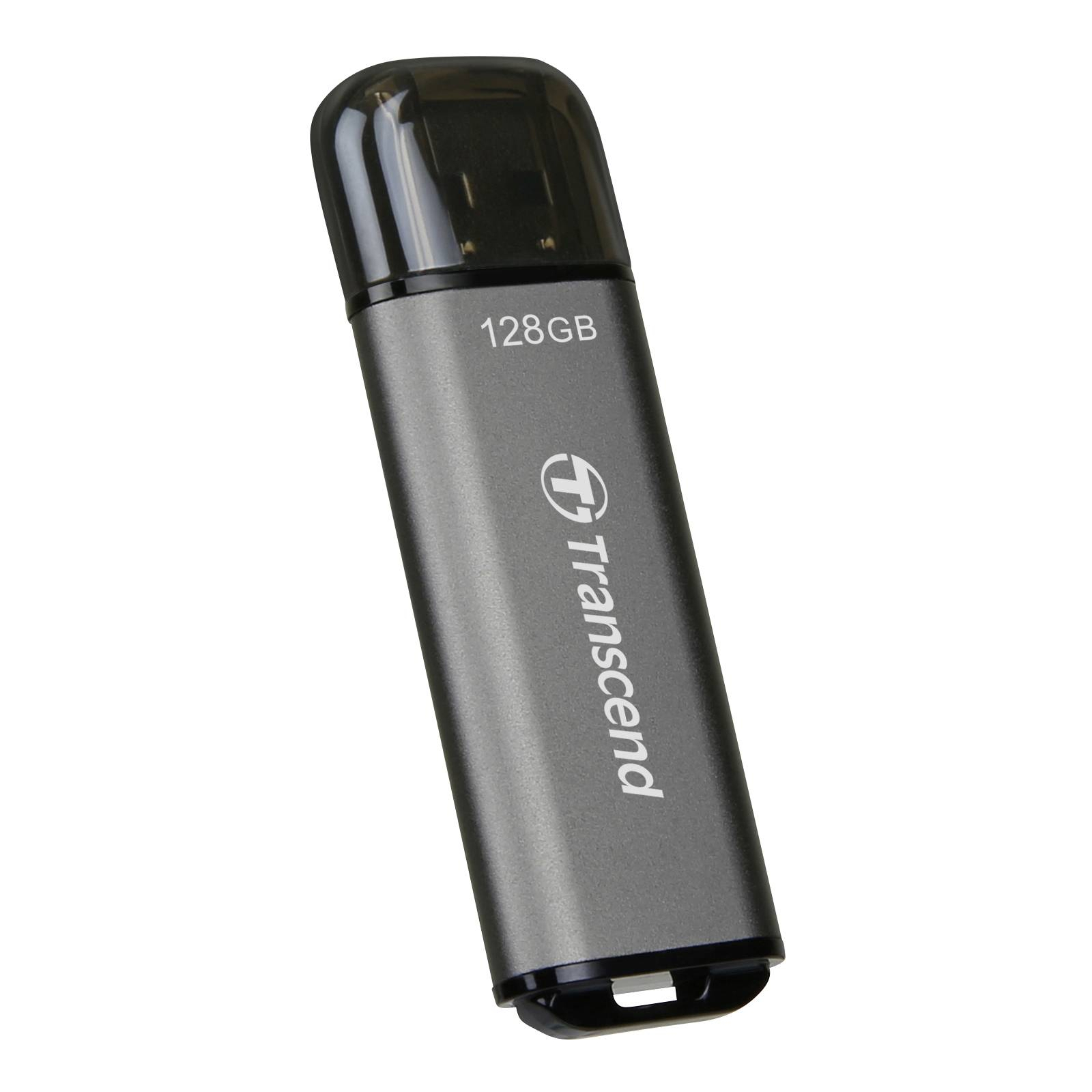 USB флеш накопичувач Transcend 128GB JetFlash 920 Black USB 3.2 (TS128GJF920) зображення 2