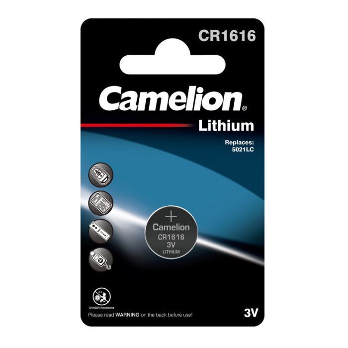 Батарейка CR 1616 Lithium * 1 Camelion (CR1616-BP1)