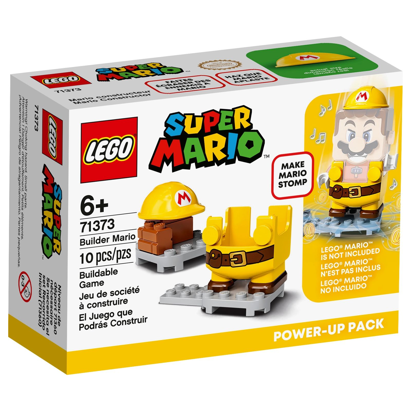 Конструктор LEGO Маріо-будівельник набір підсилень 10 дет (71373)