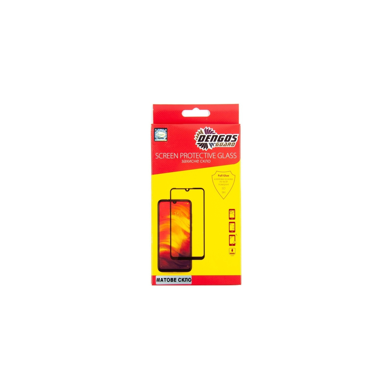 Стекло защитное Dengos Full Glue Matte iPhone 7/8 (TGFG-MATT-01) (TGFG-MATT-01)