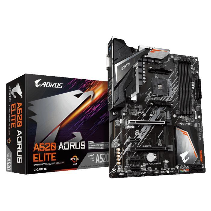 Материнская плата GIGABYTE A520 AORUS ELITE изображение 2