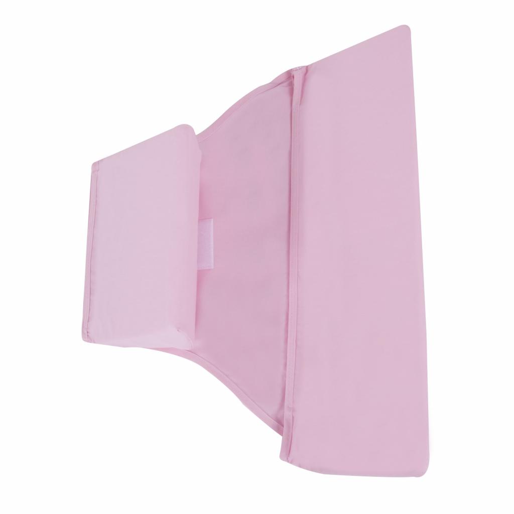 Пеленальный матрасик Sevi Bebe валики для сна, розовые (8692241117627) изображение 3