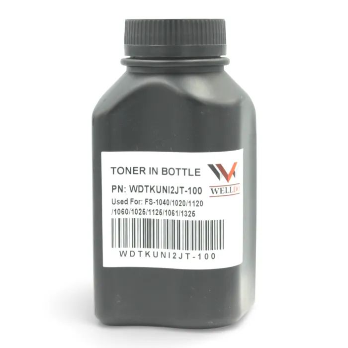 Тонер Kyocera TK-1110/1120, TOMOEGAWA, 100г Welldo (WDTKUNI2JT-100)