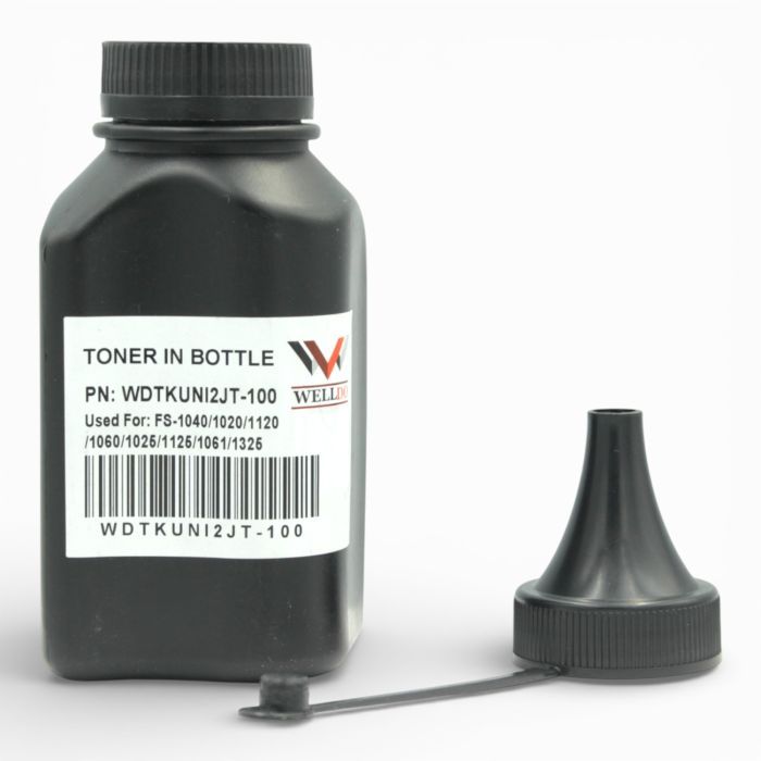 Тонер Kyocera TK-1110/1120, TOMOEGAWA, 100г Welldo (WDTKUNI2JT-100) зображення 2