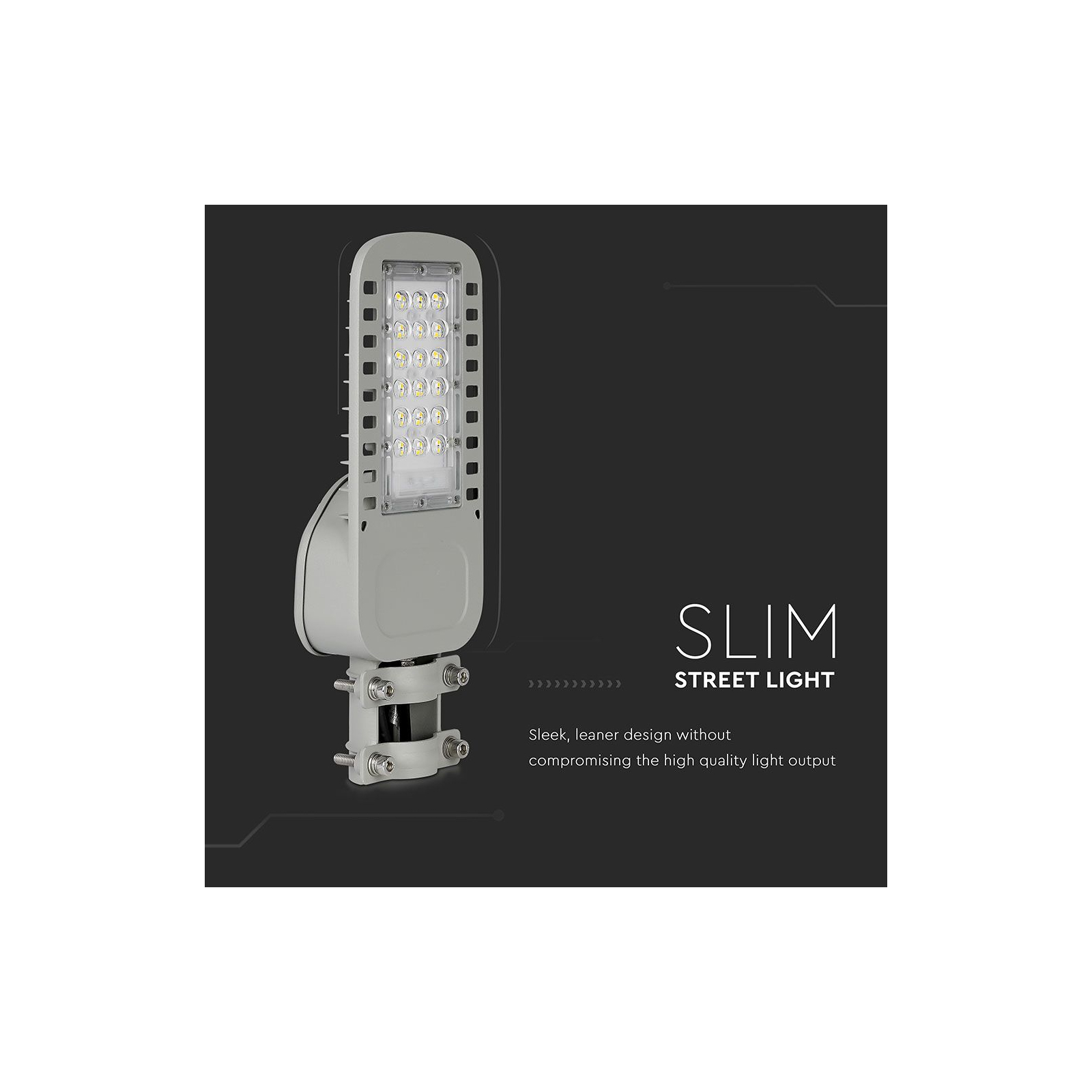 Прожектор V-TAC LED30W, SKU-956, Samsung CHIP, 230V, 4000К (3800157649551) изображение 11