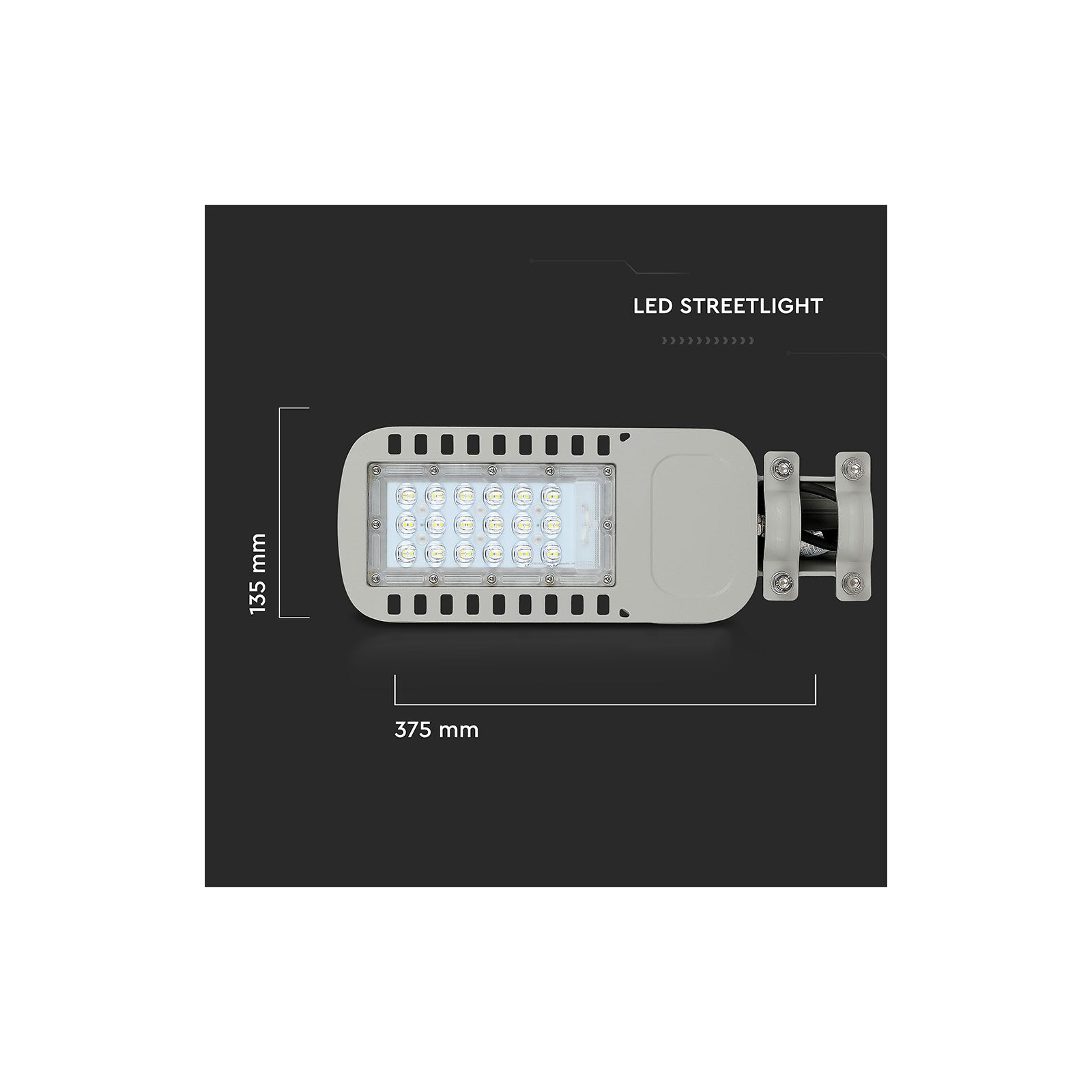 Прожектор V-TAC LED30W, SKU-956, Samsung CHIP, 230V, 4000К (3800157649551) изображение 6
