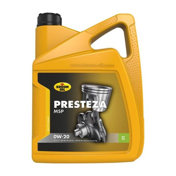 Моторное масло Kroon-Oil Presteza MSP 0W-20 5л (KL 36497)