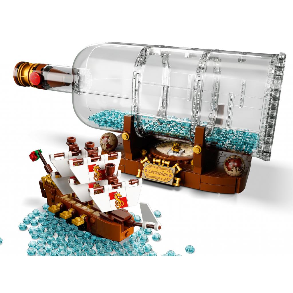 Конструктор LEGO Ideas Корабель у пляшці 962 деталей (92177) зображення 3