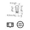 Автолампа Philips 16W (12067 B2) изображение 3