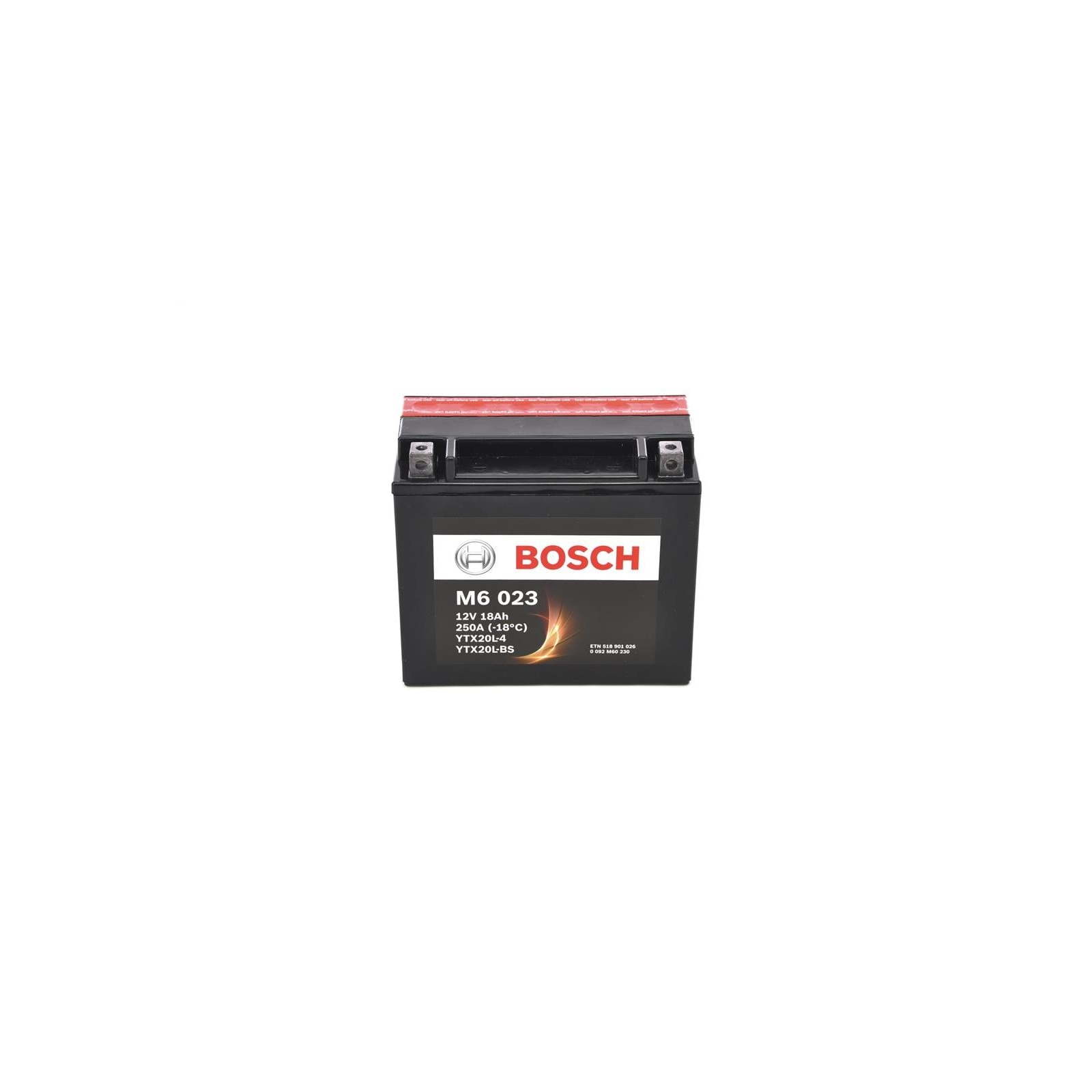 Акумулятор автомобільний Bosch 18A (0 092 M60 230)