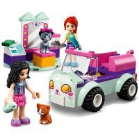Конструктор LEGO Friends Авто парикмахера для кошек 60 деталей (41439) изображение 3