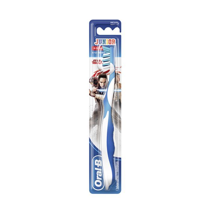 Детская зубная щетка Oral-B Junior мануальная 6 - 12 лет Star Wars (3014260099084)