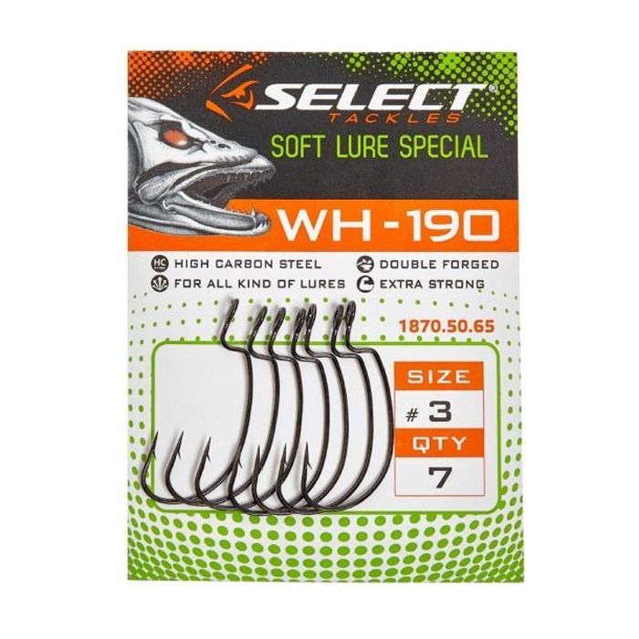 Крючок Select WH-190 08 (9 шт/уп) (1870.50.62) изображение 2