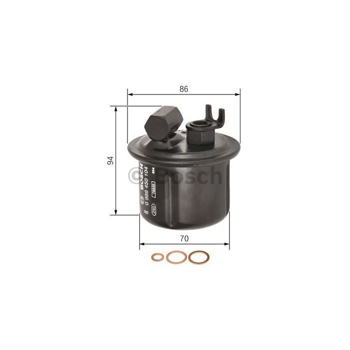 Фильтр топливный Bosch 0 986 450 104 изображение 5