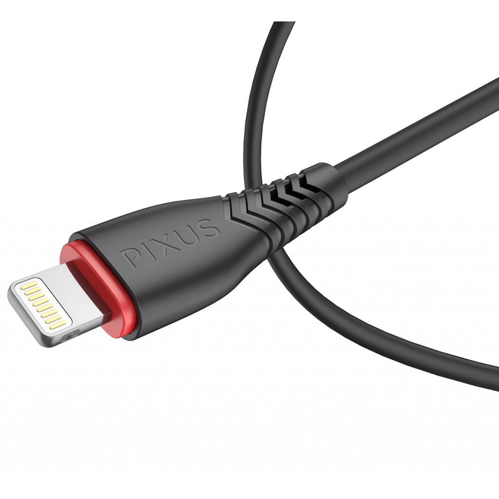 Дата кабель USB 2.0 AM to Lightning Start Pixus (4897058531350) изображение 3