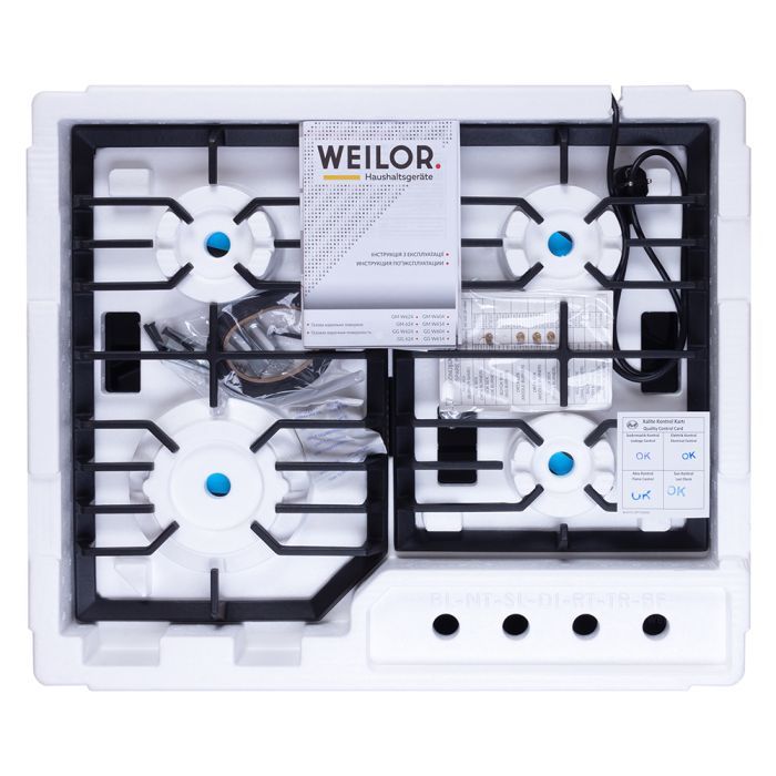 Варочна поверхня Weilor GG W 624 BL зображення 11
