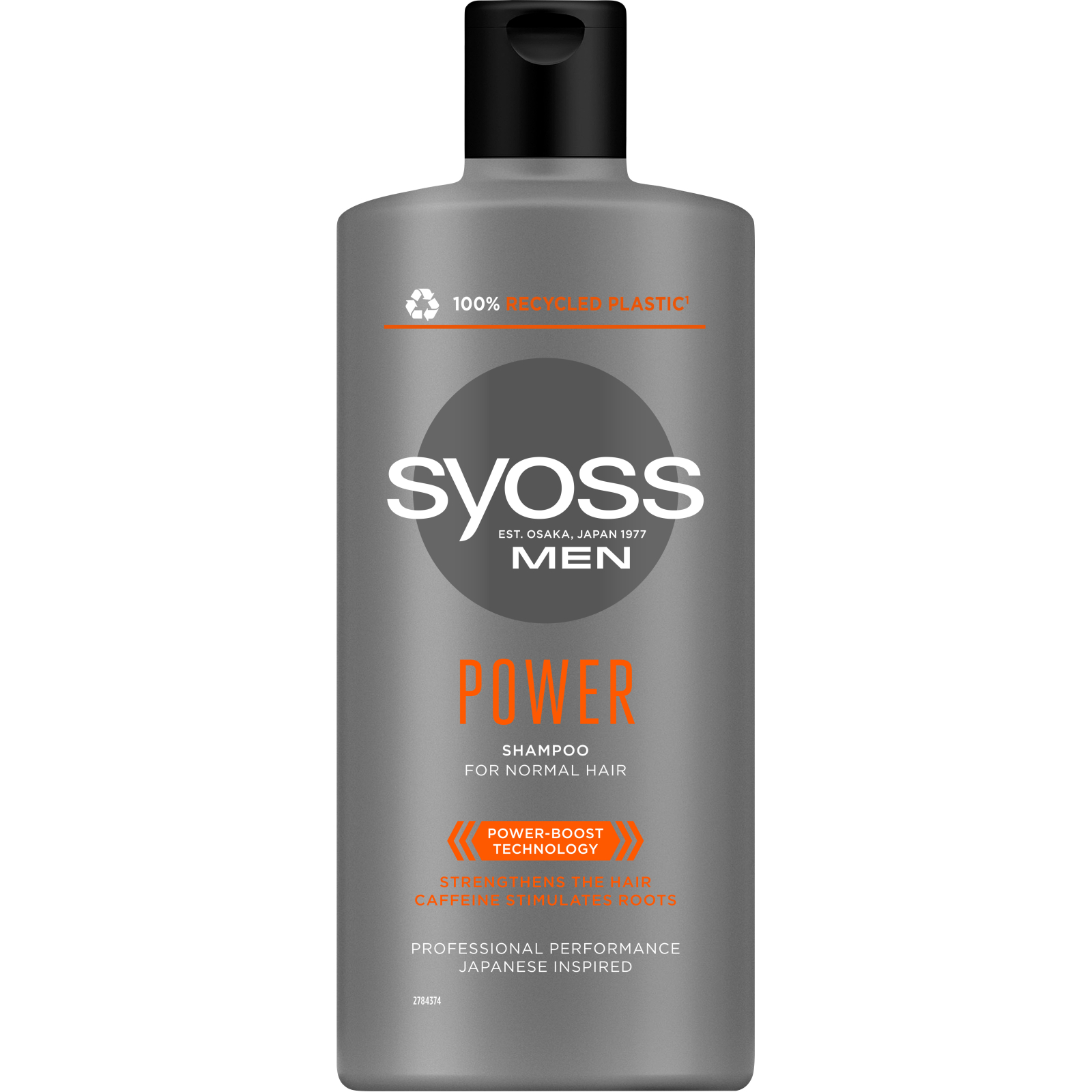 Шампунь Syoss Men Power с Кофеином для нормальных волос 440 мл (9000101277395)