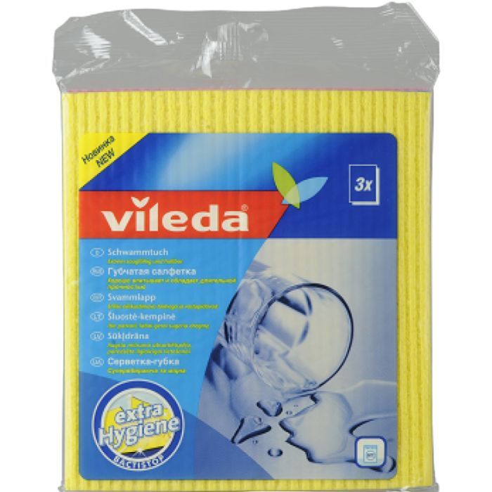 Салфетки для уборки Vileda влаговпитывающие 6 шт. (4023103127975)