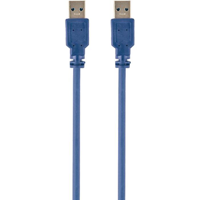 Дата кабель USB 3.0 AM/АM 0.5m Maxxter (U-AMAM3-0,5m)