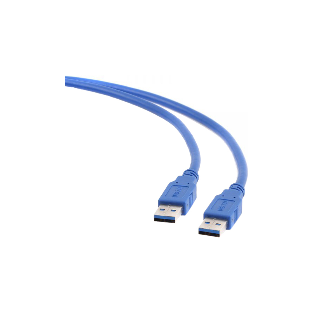 Дата кабель USB3.0 AM-АM 0.5m Maxxter (U-AMAM3-0,5m) зображення 2