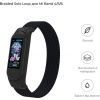 Ремінець до фітнес браслета Armorstandart Braided Solo Loop для Xiaomi Mi Band 4/5/6 Black size M (ARM58769) зображення 3