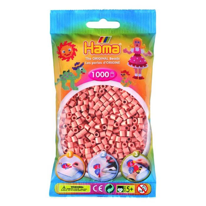 Набір для творчості Hama тілесних намистин 1000 шт термомозаіка (207-26)