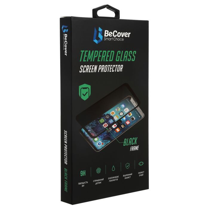 Стекло защитное BeCover ZTE Blade L9 Black (706916) изображение 5