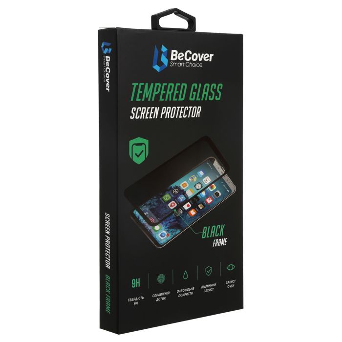 Стекло защитное BeCover Xiaomi Poco M4 Pro 5G Black (707041)