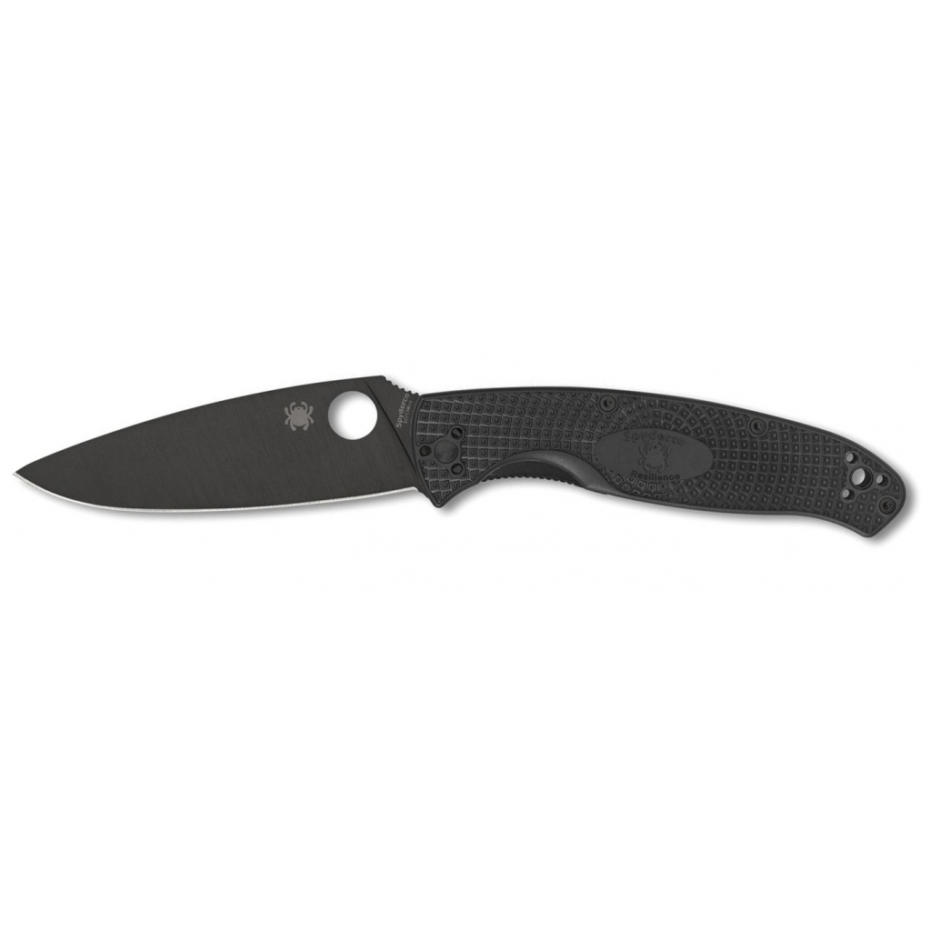 Нож Spyderco Resilience FRN Black Blade Serrated (C142PSBBK)