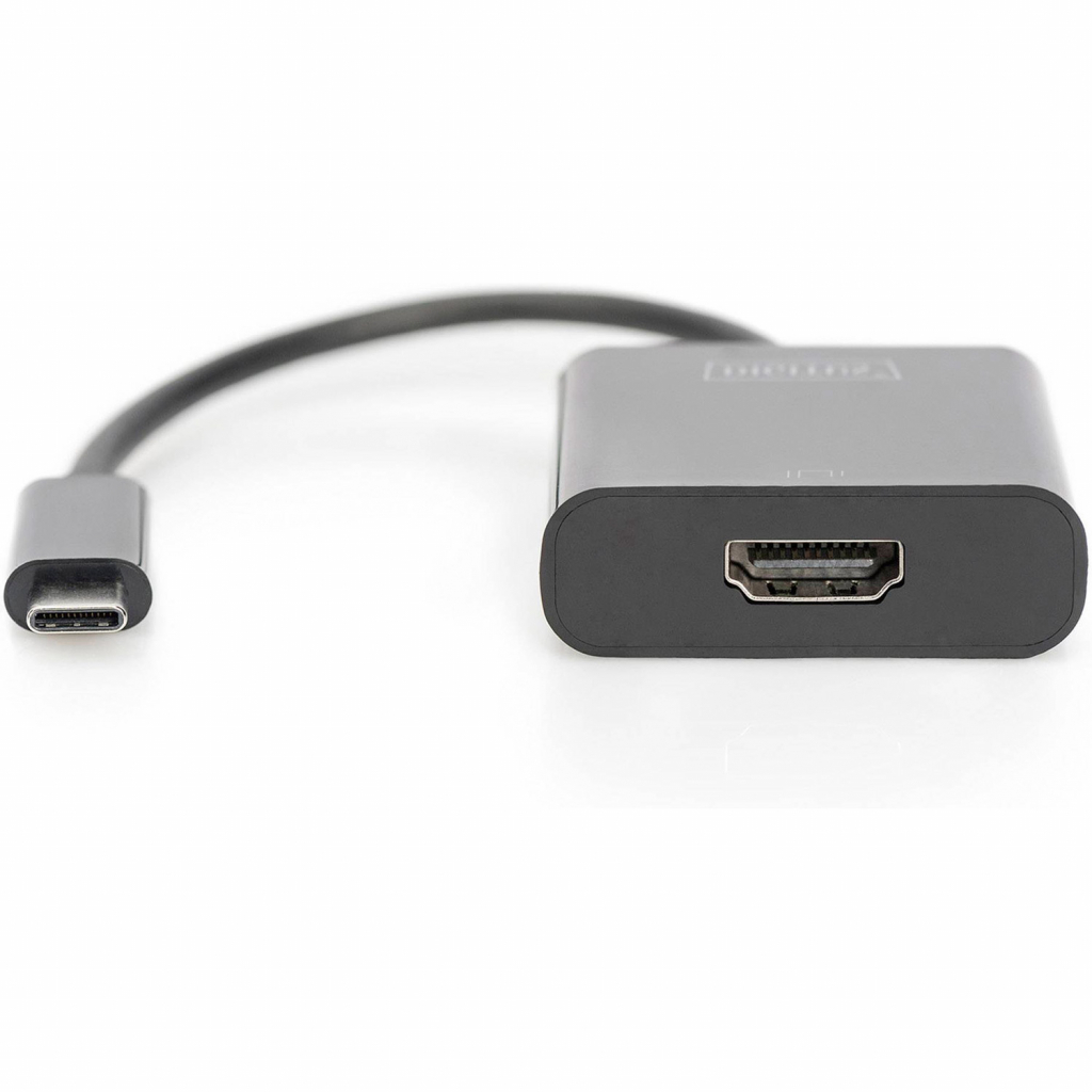 Переходник USB-C to HDMI UHD 4K, M/F, 0.15 m Digitus (DA-70852) изображение 2