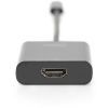 Переходник USB-C to HDMI UHD 4K, M/F, 0.15 m Digitus (DA-70852) изображение 3