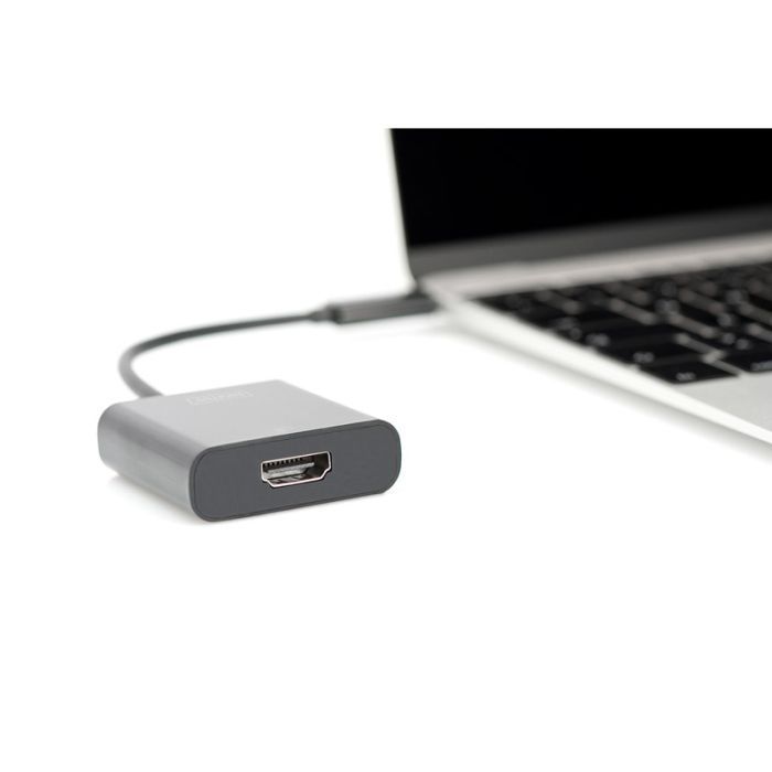 Переходник USB-C to HDMI UHD 4K, M/F, 0.15 m Digitus (DA-70852) изображение 5
