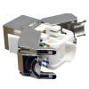 Модуль Keystone RJ45 STP Cat 6A безінструментальний, Slim LW (LW-KJ6A-03-C6A) зображення 3