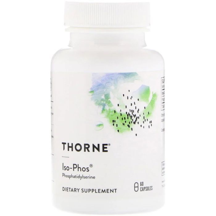 Витаминно-минеральный комплекс Thorne Research Изо-фос, Фосфатидилсерин, Iso-Phos, 60 капсул (THR-71502)