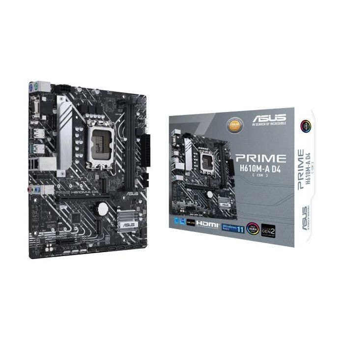 Материнская плата ASUS PRIME H610M-A D4-CSM