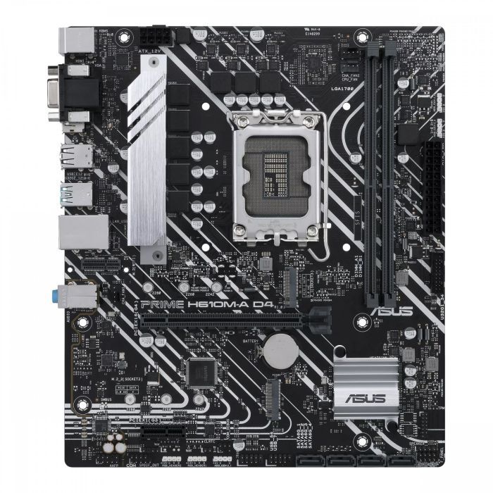 Материнская плата ASUS PRIME H610M-A D4-CSM изображение 4