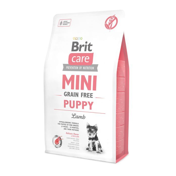 Сухой корм для собак Brit Care GF Mini Puppy Lamb 7 кг (8595602520152)